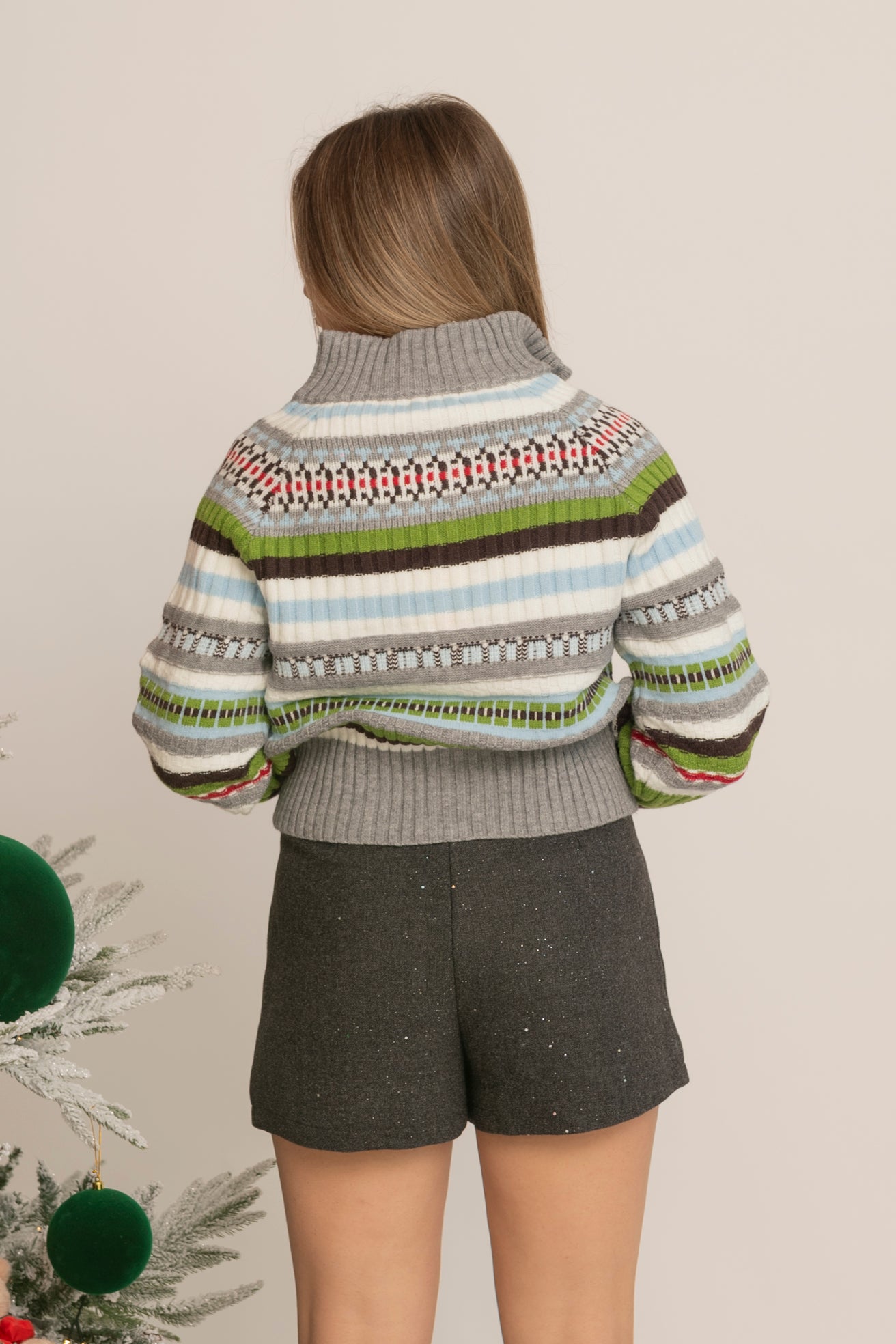 Cardigan con cerniera