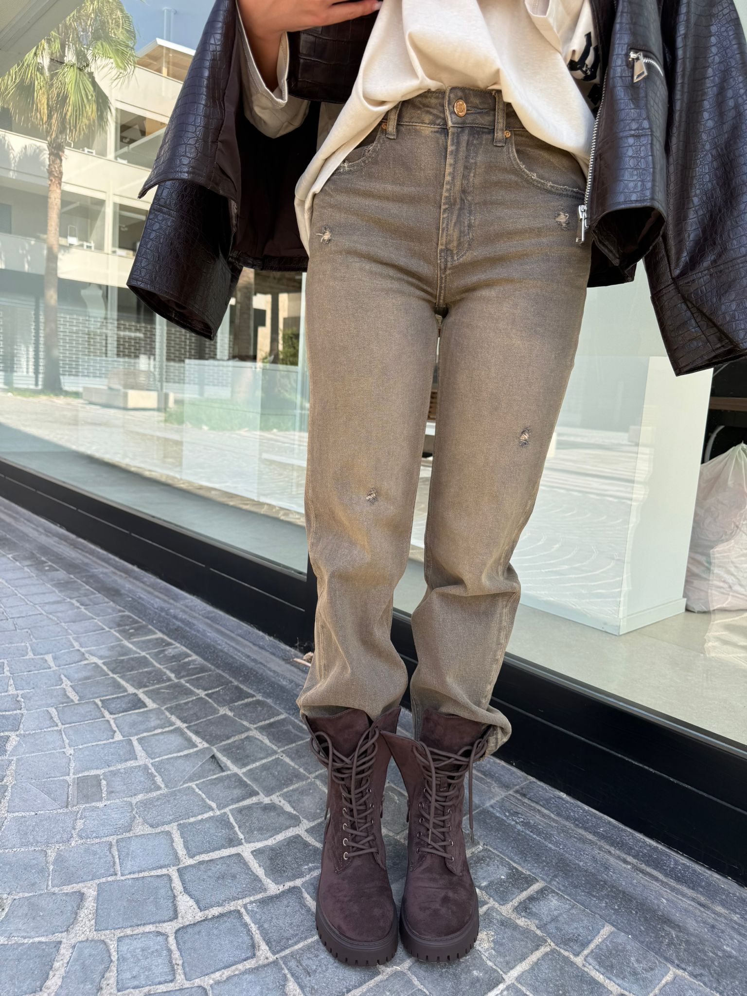 Jeans sabbiato