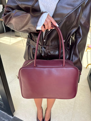 Borsa a spalla ecopelle