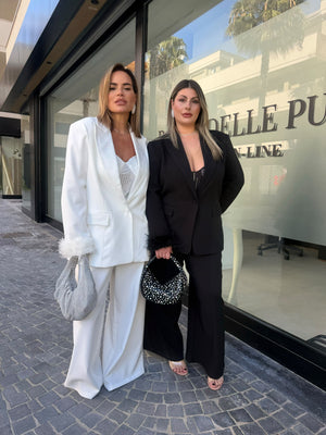 Tailleur piuma curvy
