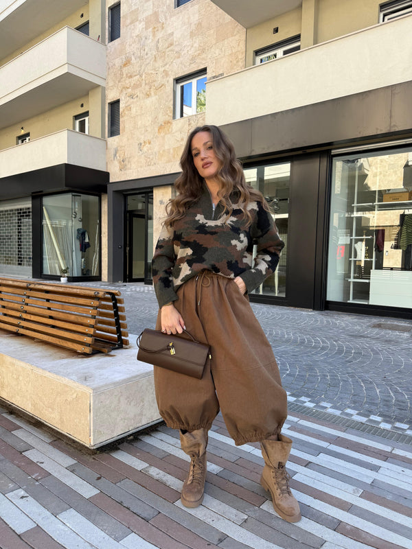 Maglione mimetico
