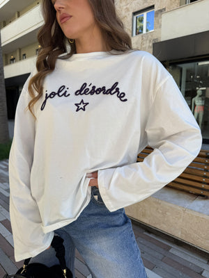 Maglia con scritta by Lumina