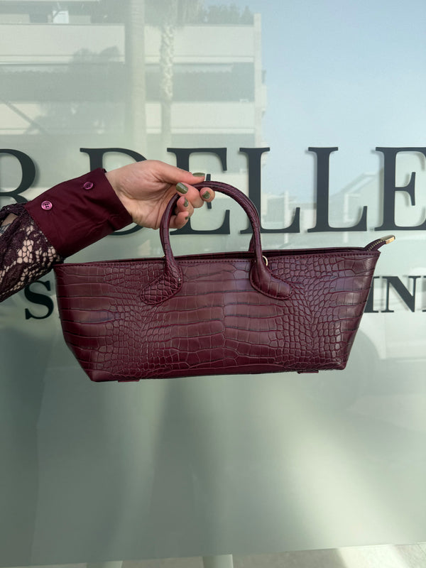 Borsa rettangolare con manico