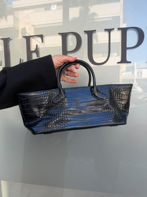 Borsa rettangolare con manico