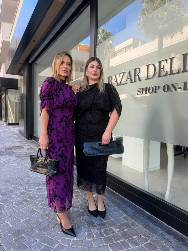 Abito fiori curvy