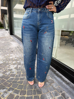 Jeans mom fit number curvy