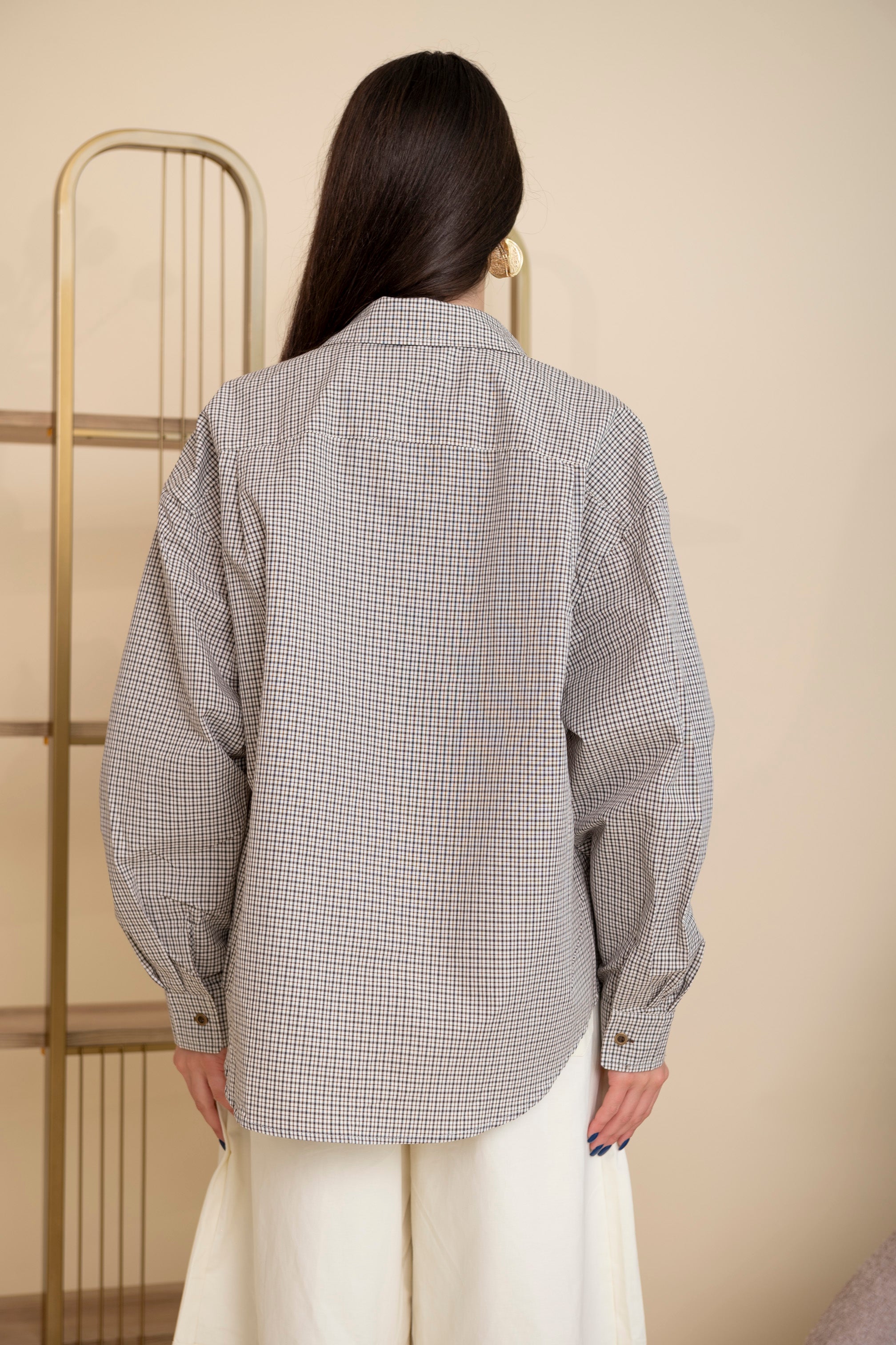 Camicia a quadri Monique