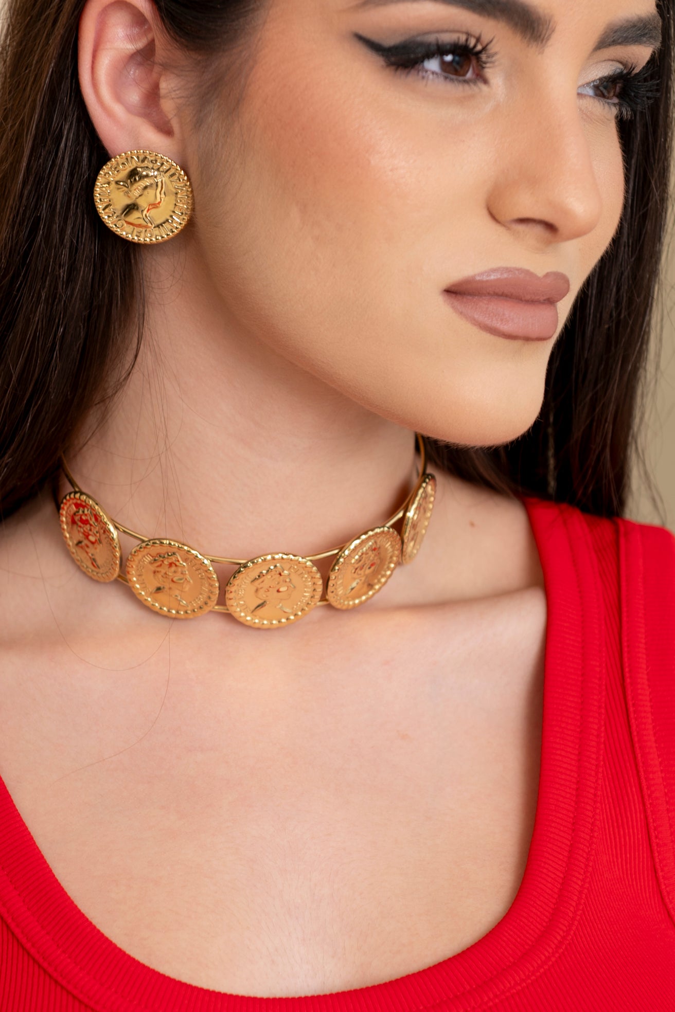 Girocollo moneta Gold