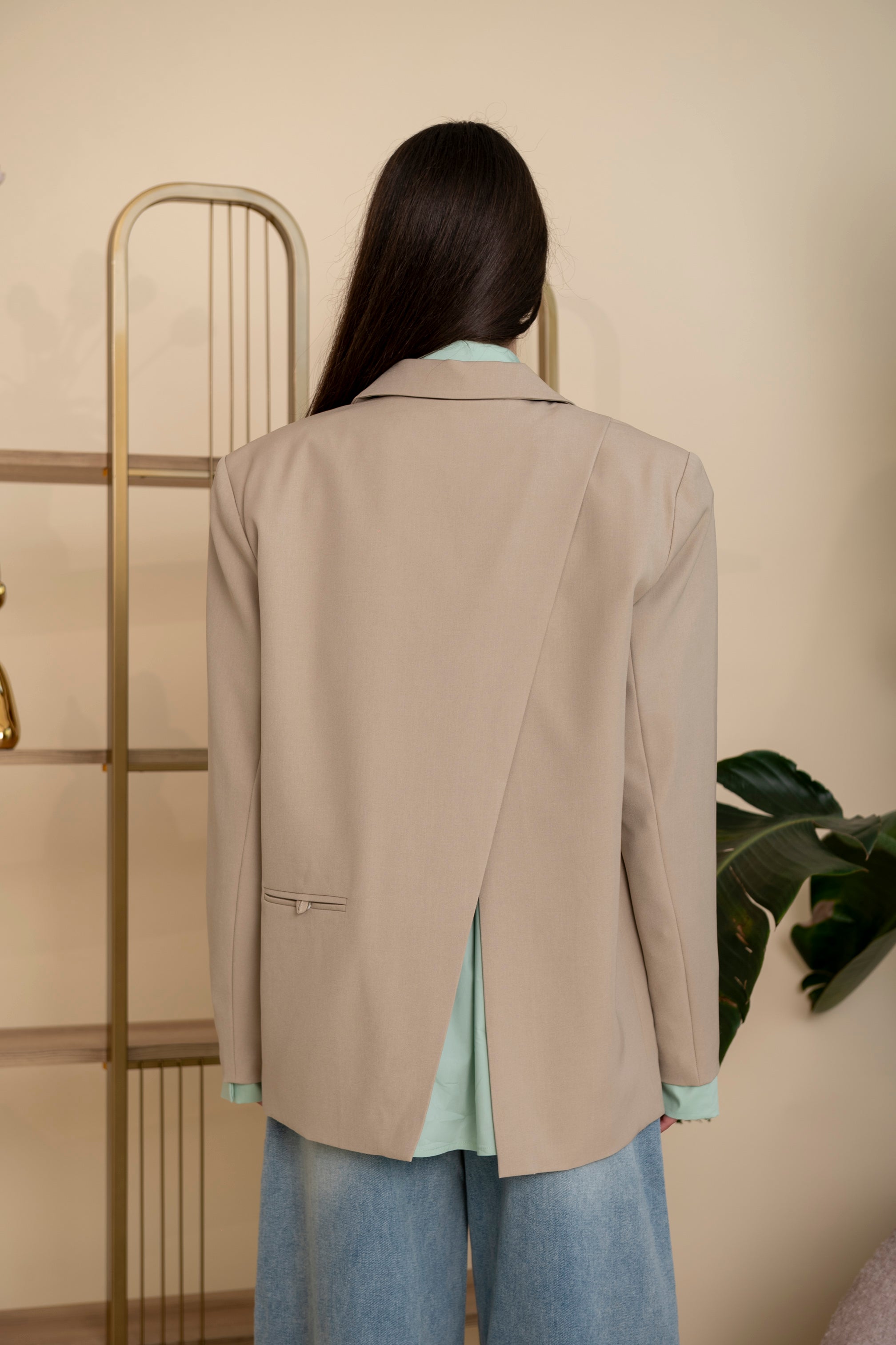 Giacca apertura sul retro