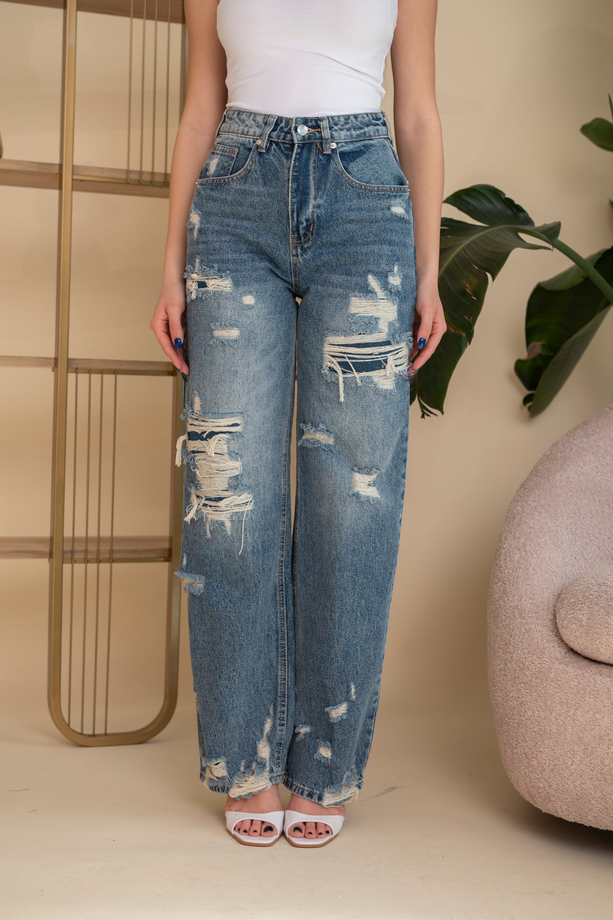 Jeans con strappi