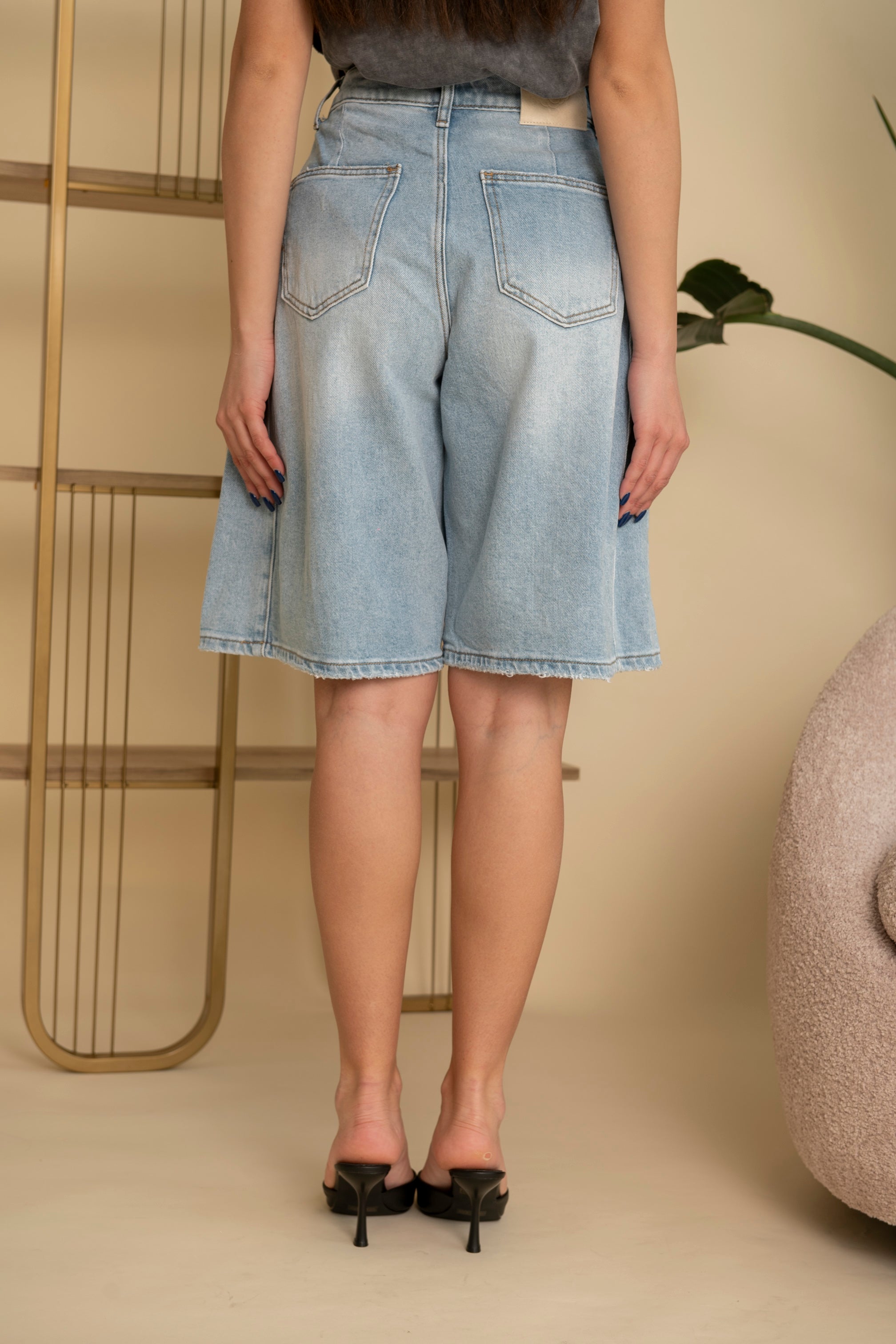 Bermuda denim chiaro