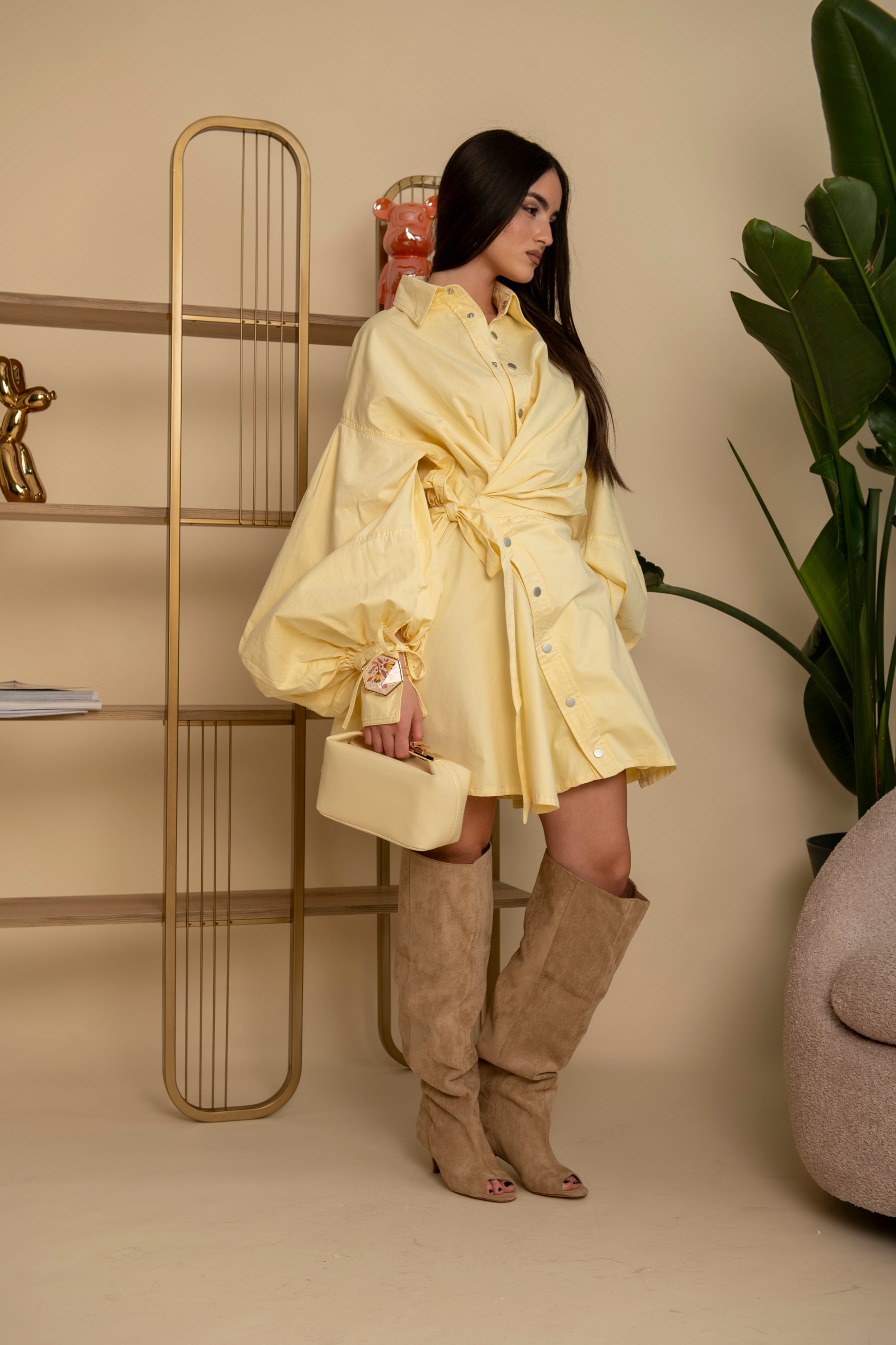 Abitino Alya colorato in jeans