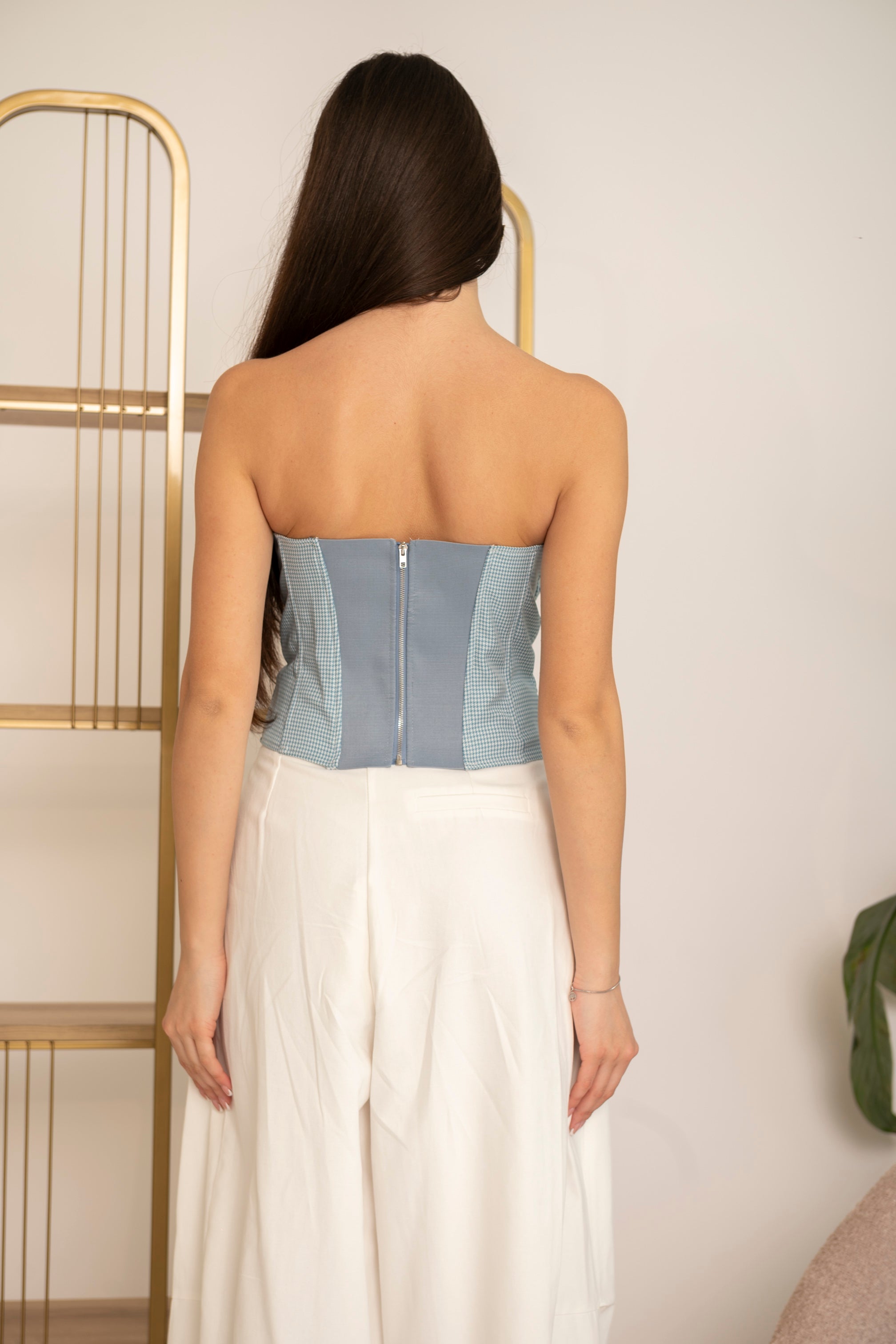 Corsetto pied de poule
