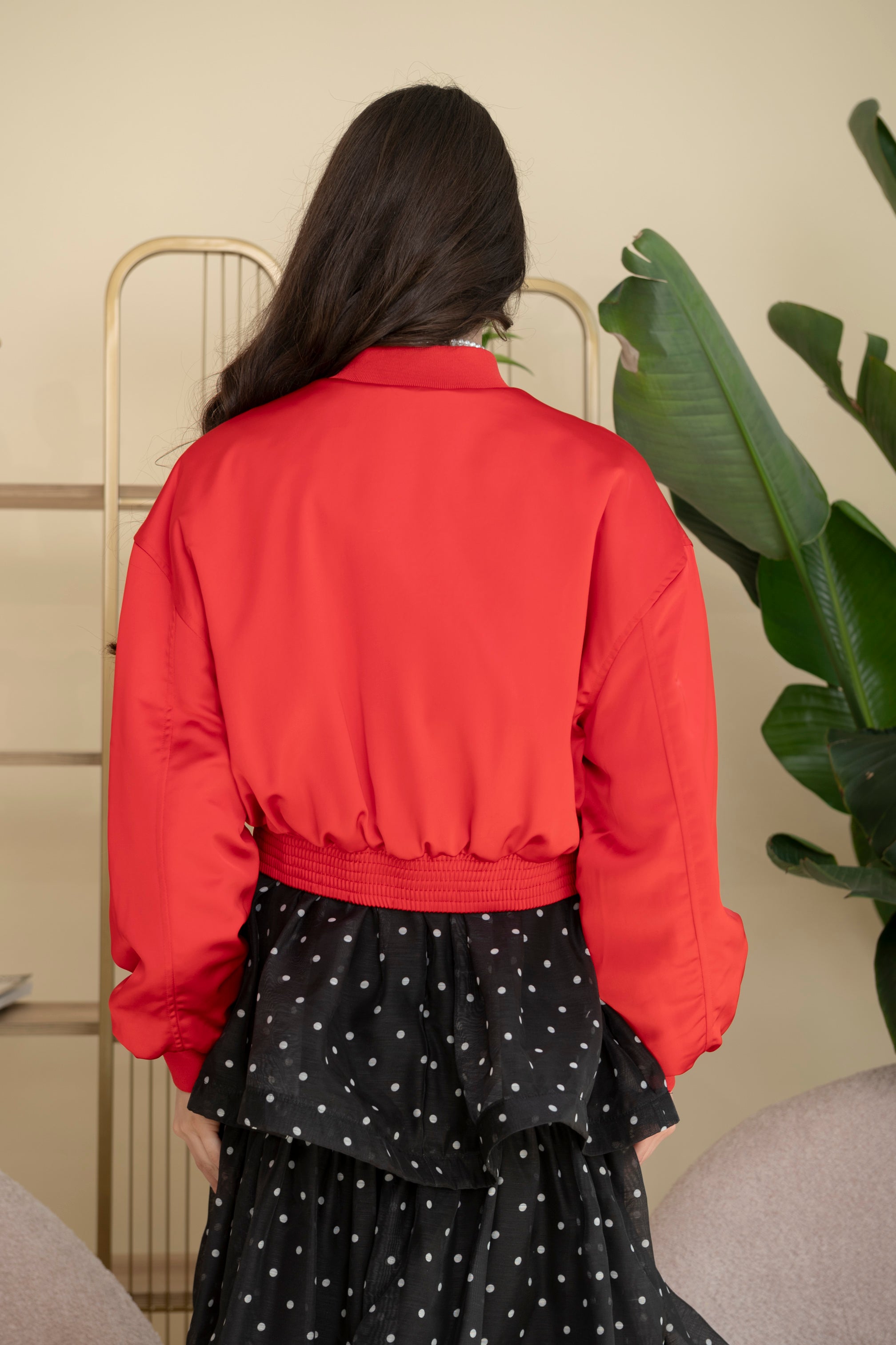 Bomber in raso by Lumina