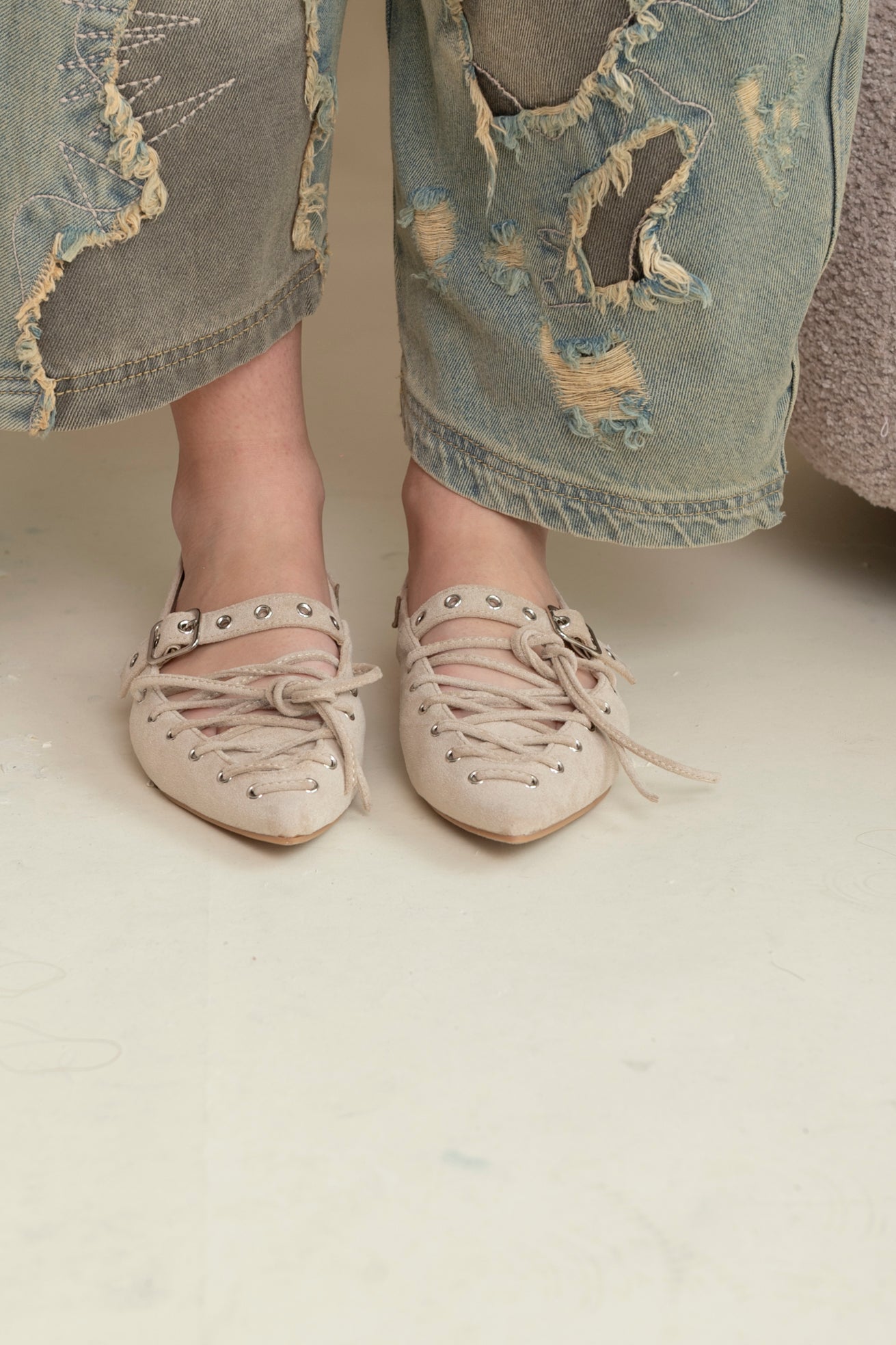 Ballerina con stringhe