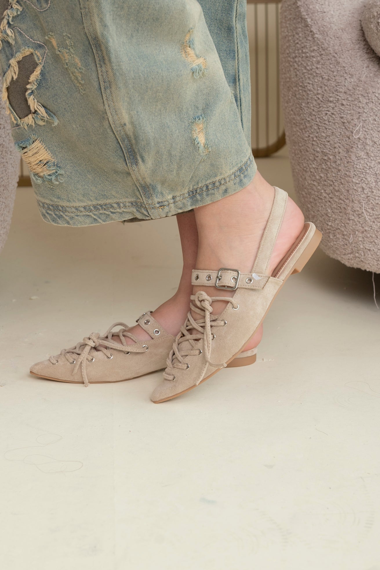 Ballerina con stringhe