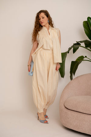 Cordset pantalone e camicia gilet