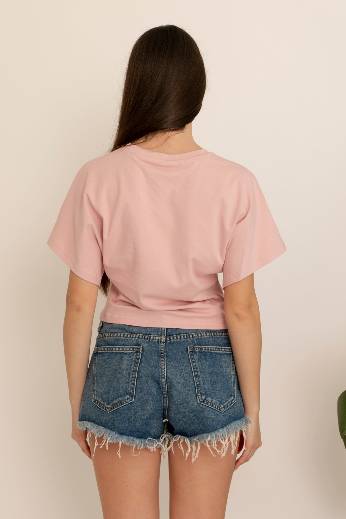 T-shirt crop