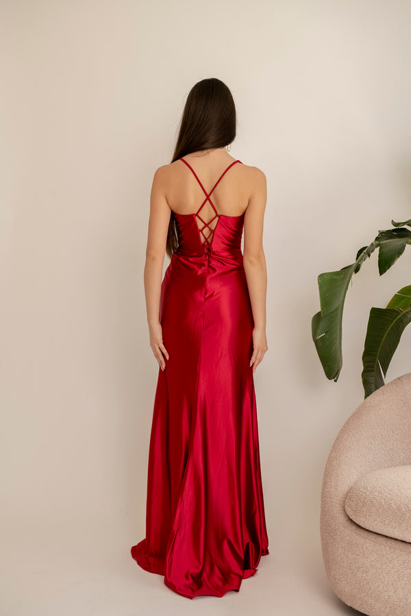 Abito da cerimonia rouge