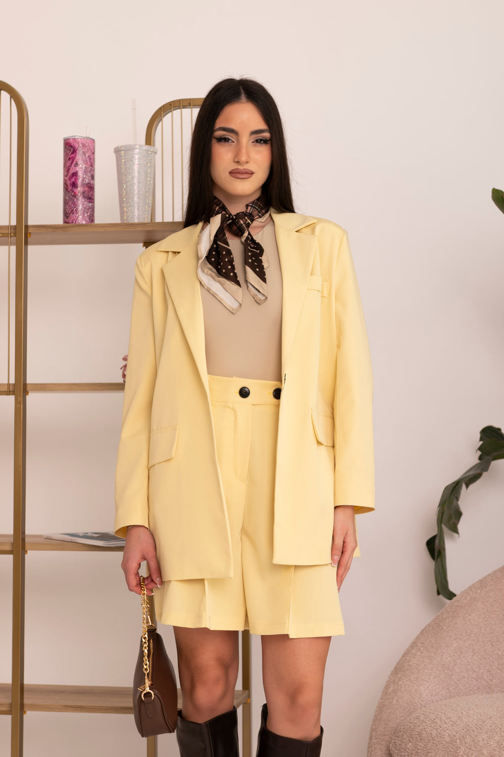 Tailleur con bermuda