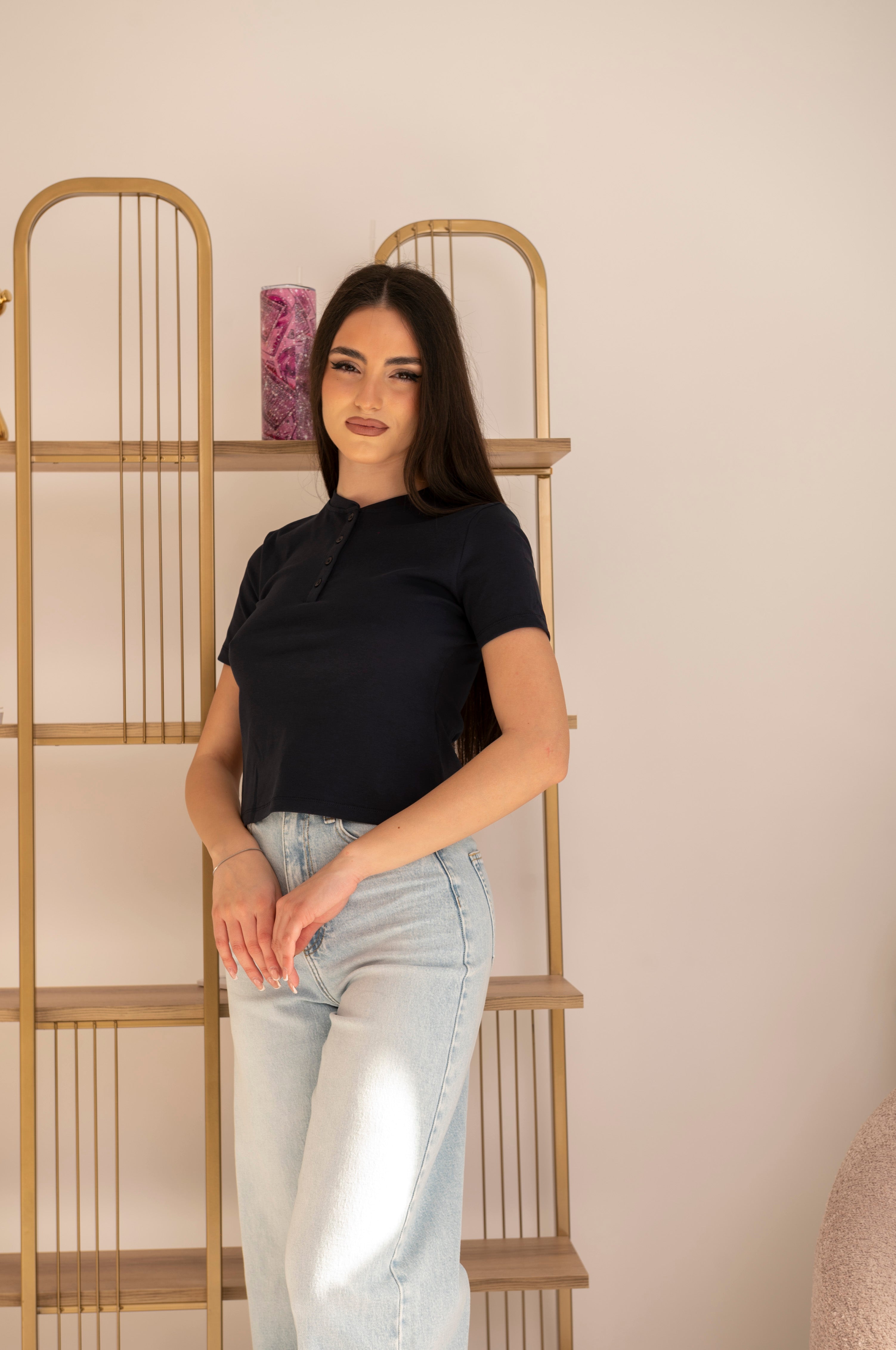 T-shirt bottoncini by lumina