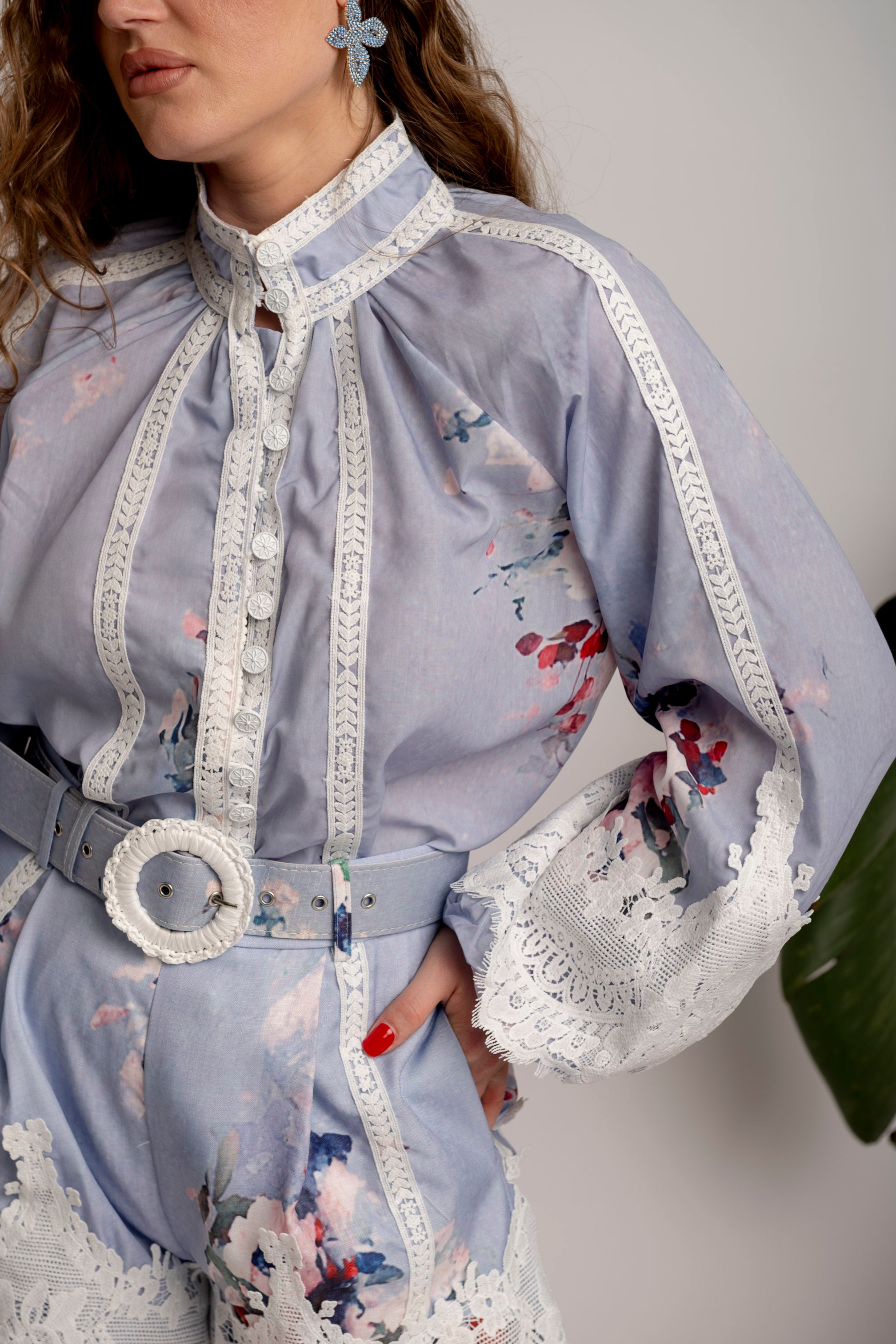 Cordset Color con dettagli in pizzo