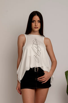 Canotta con top