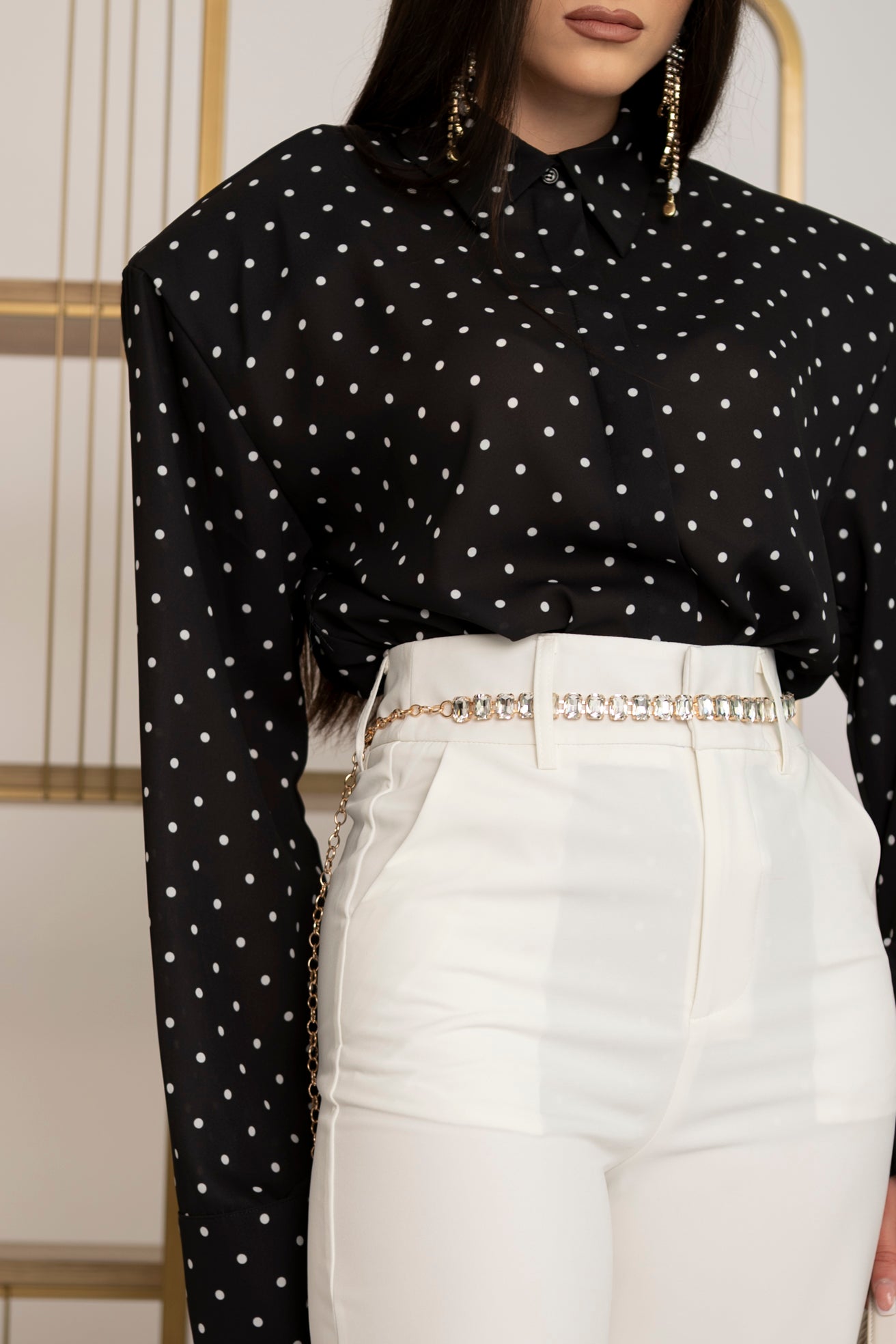 Cintura pietre strass