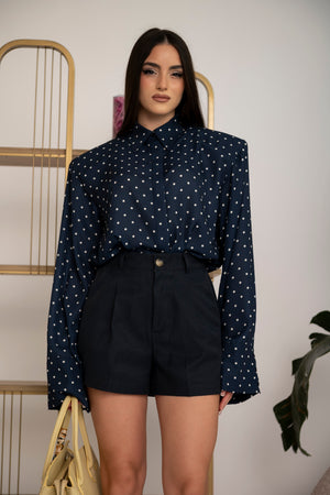 Camicia pois con spalline