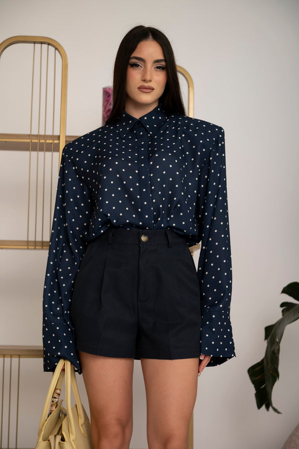 Camicia pois con spalline