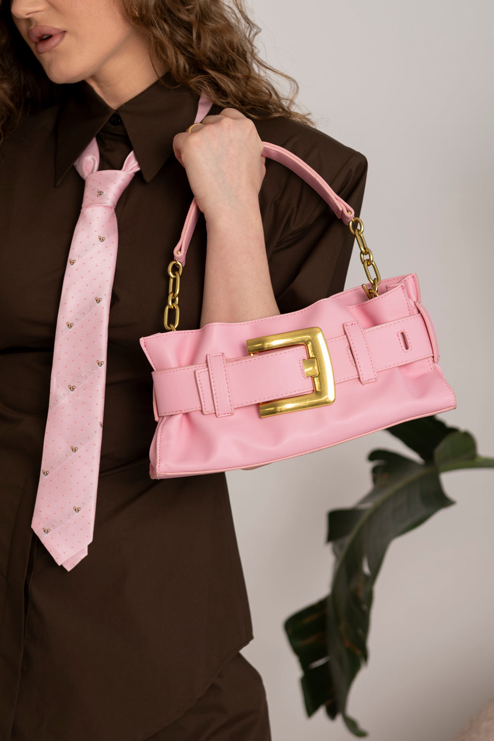 Borsa con big fibbia