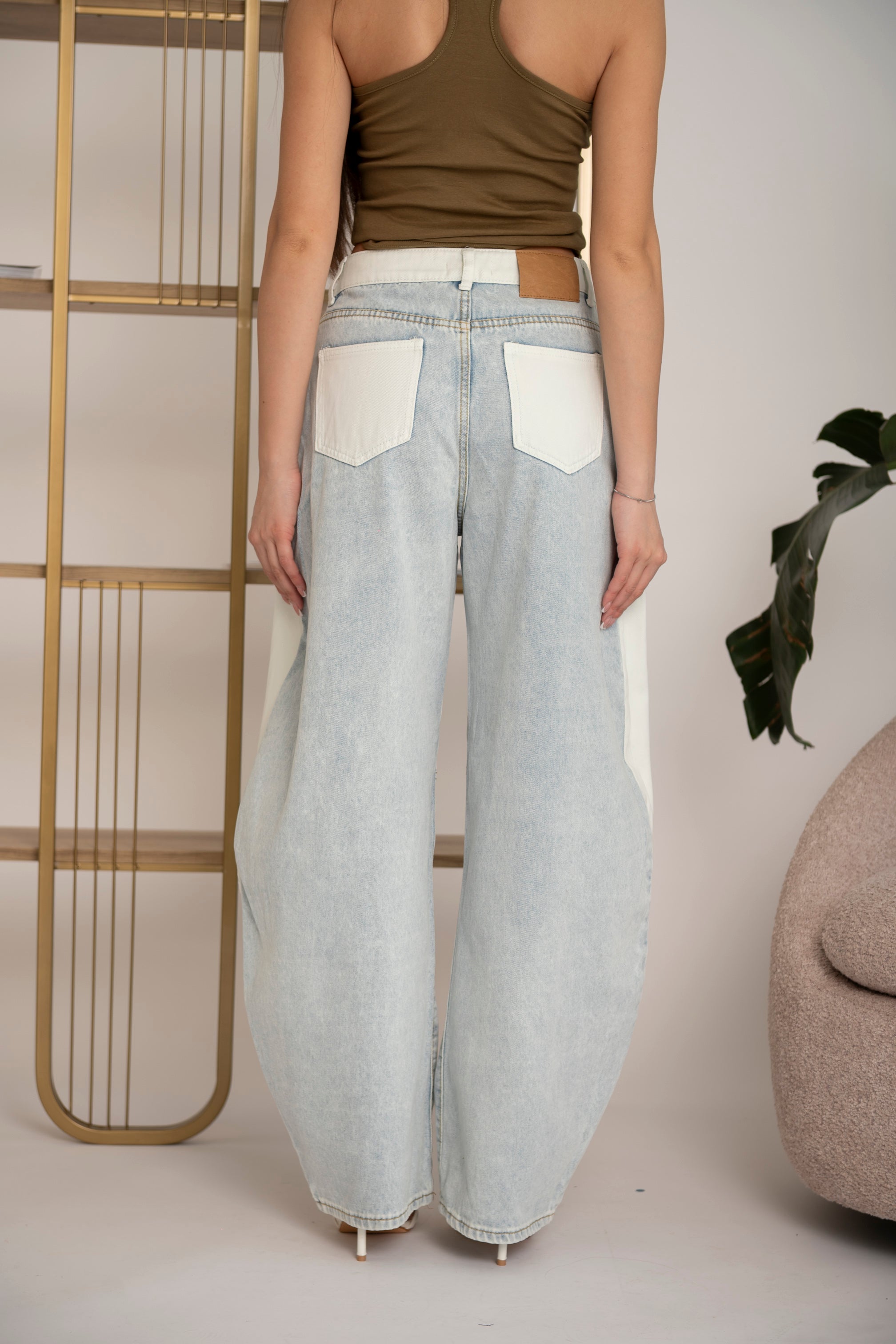 Jeans con tasconi