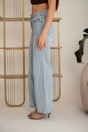 Jeans gamba dritta
