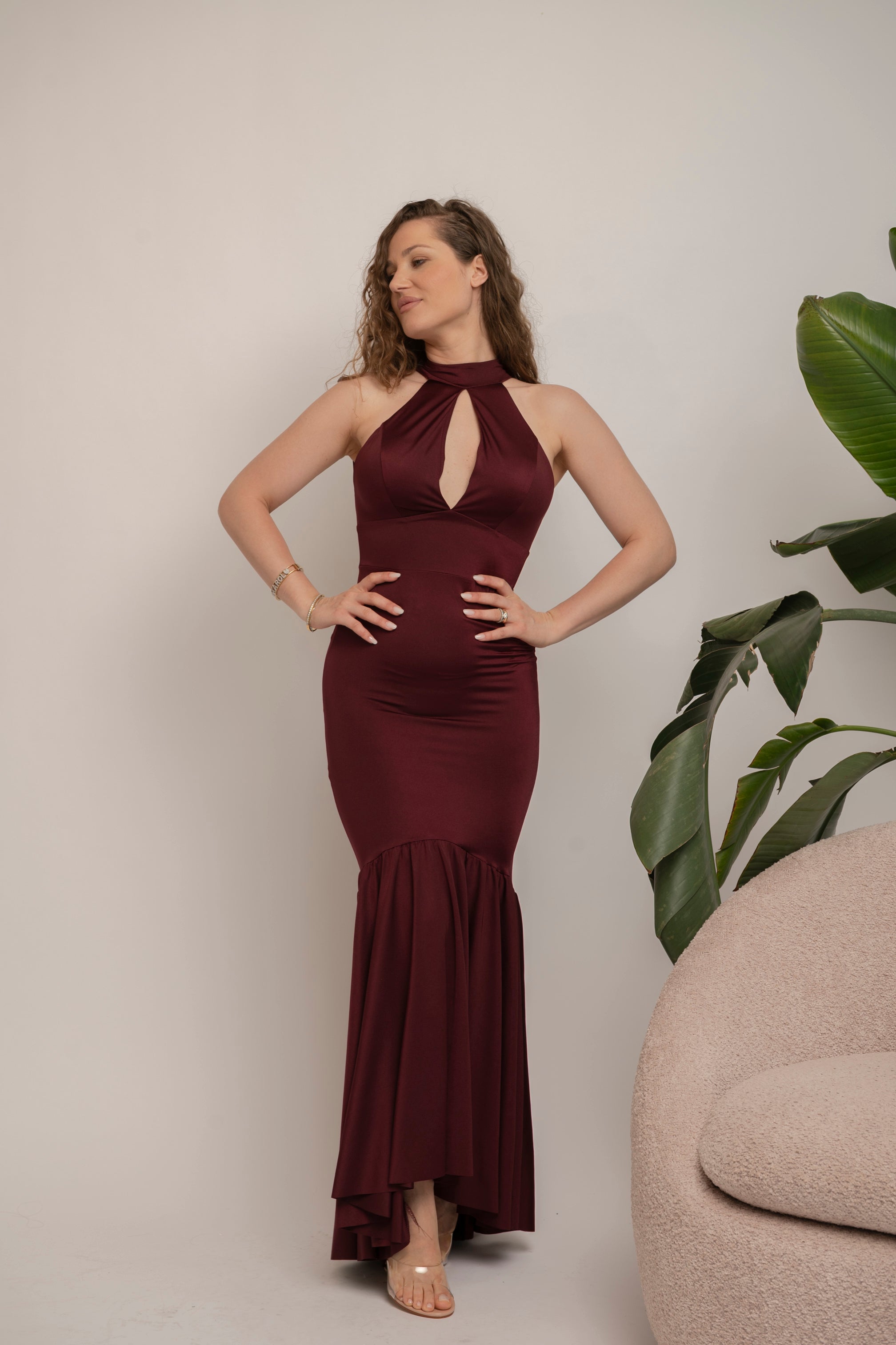 Abito Sirena Halter