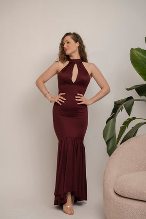 Abito Sirena Halter