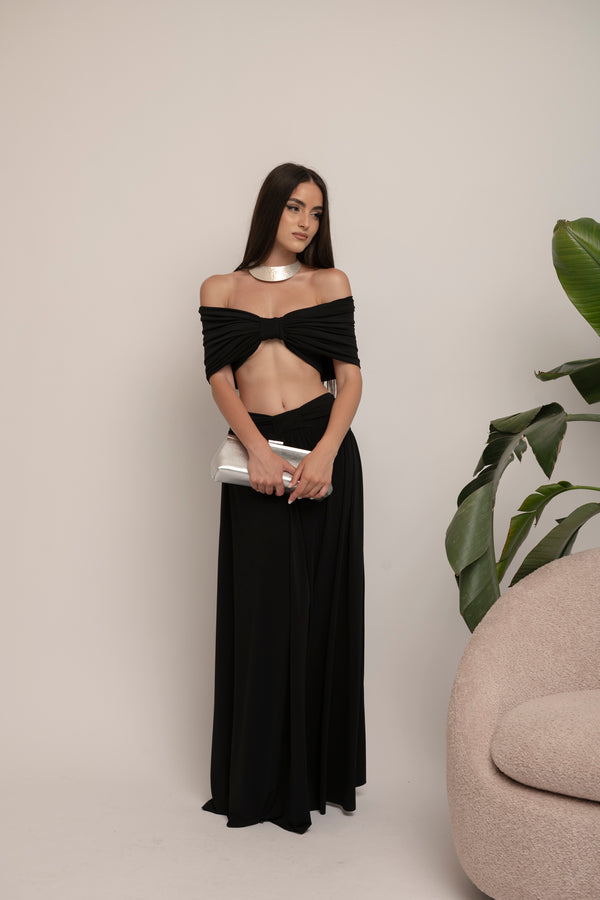 Cordset top fascia con gonna maxi
