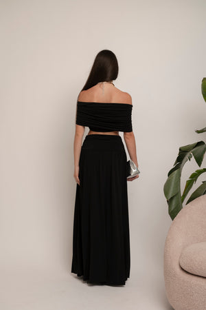 Cordset top fascia con gonna maxi