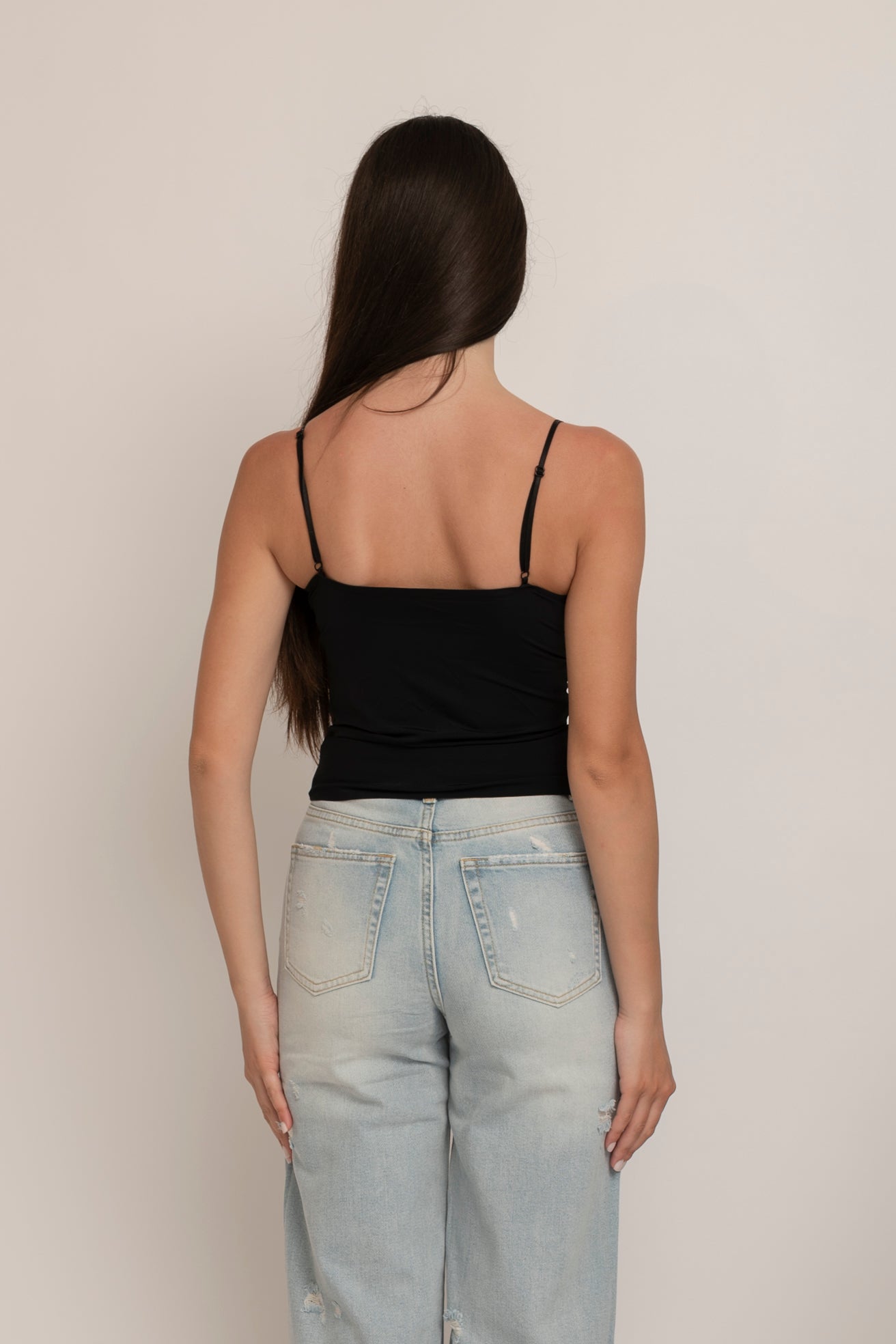 Top triangolo skims