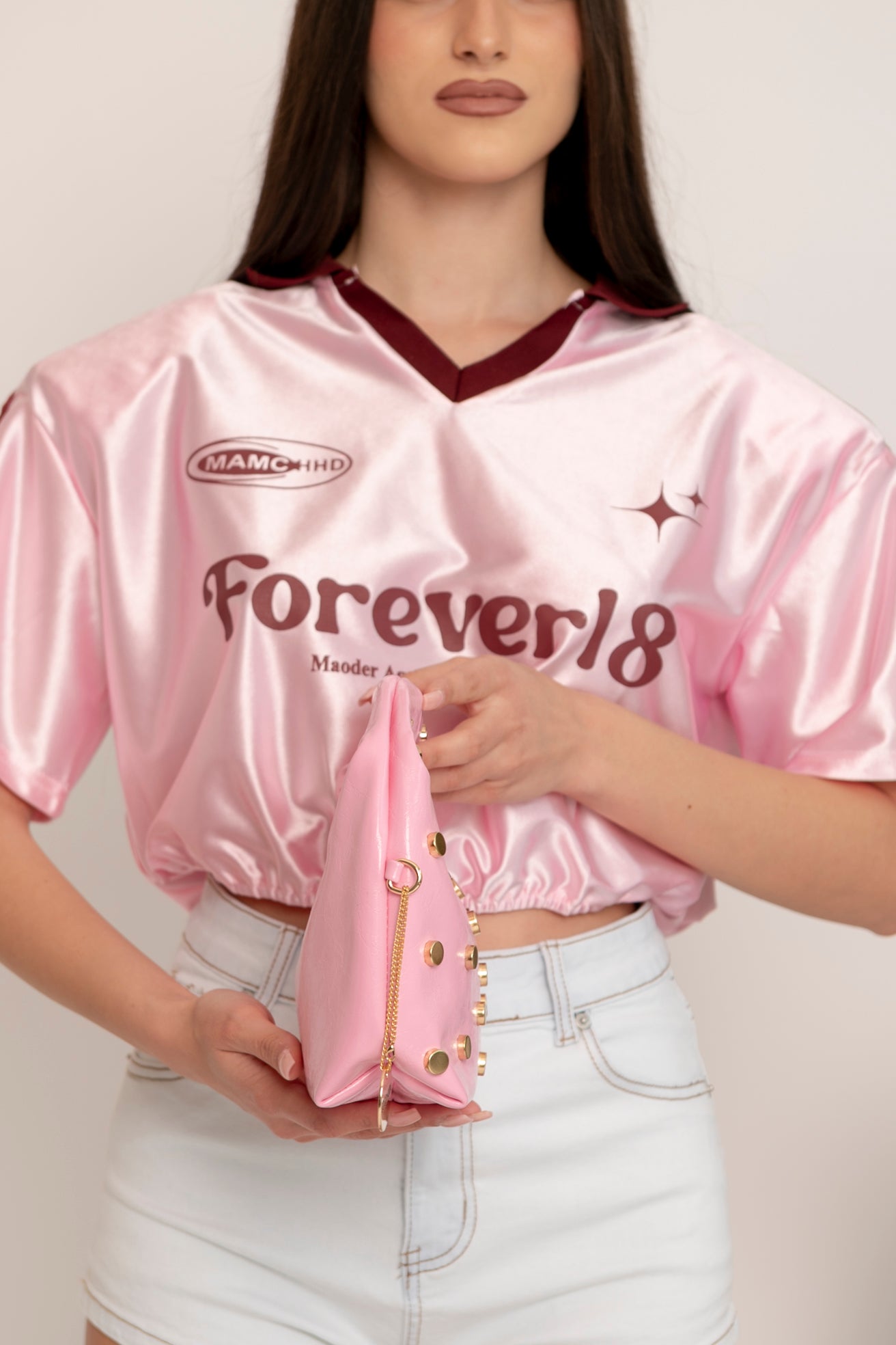 Borsa con borchie